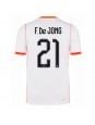 Billige Nederland Frenkie de Jong #21 Bortedrakt VM 2026 Kortermet